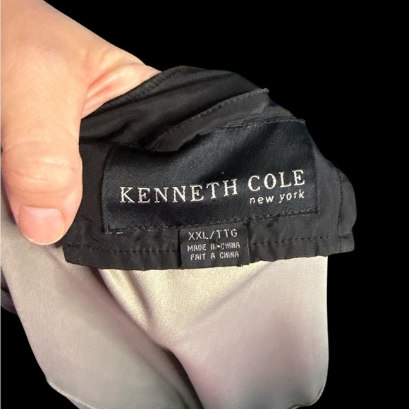 Kenneth Cole New York Men’s Black Lightweight Jacket XXL Zip Front Casual - Picture 3 of 8